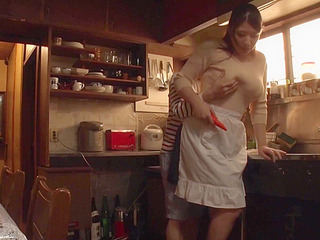 Nippon Mother's Wet Pussy Seduces Her Son for a Taboo XXX Experience